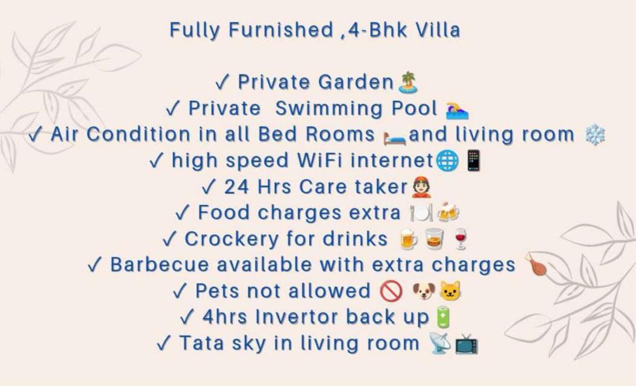 Tiki Tropics Villa Lonavala Eksteriør billede